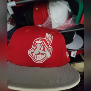 Cleveland Indians Fitted hat New Era 59fifty size 7 1/2